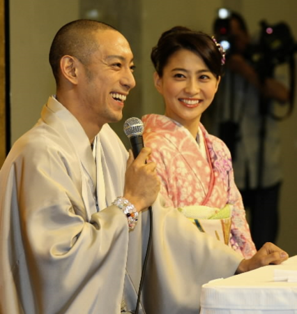 市川海老蔵、小林麻央夫妻