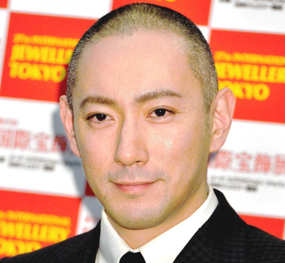 歌舞伎俳優の市川海老蔵