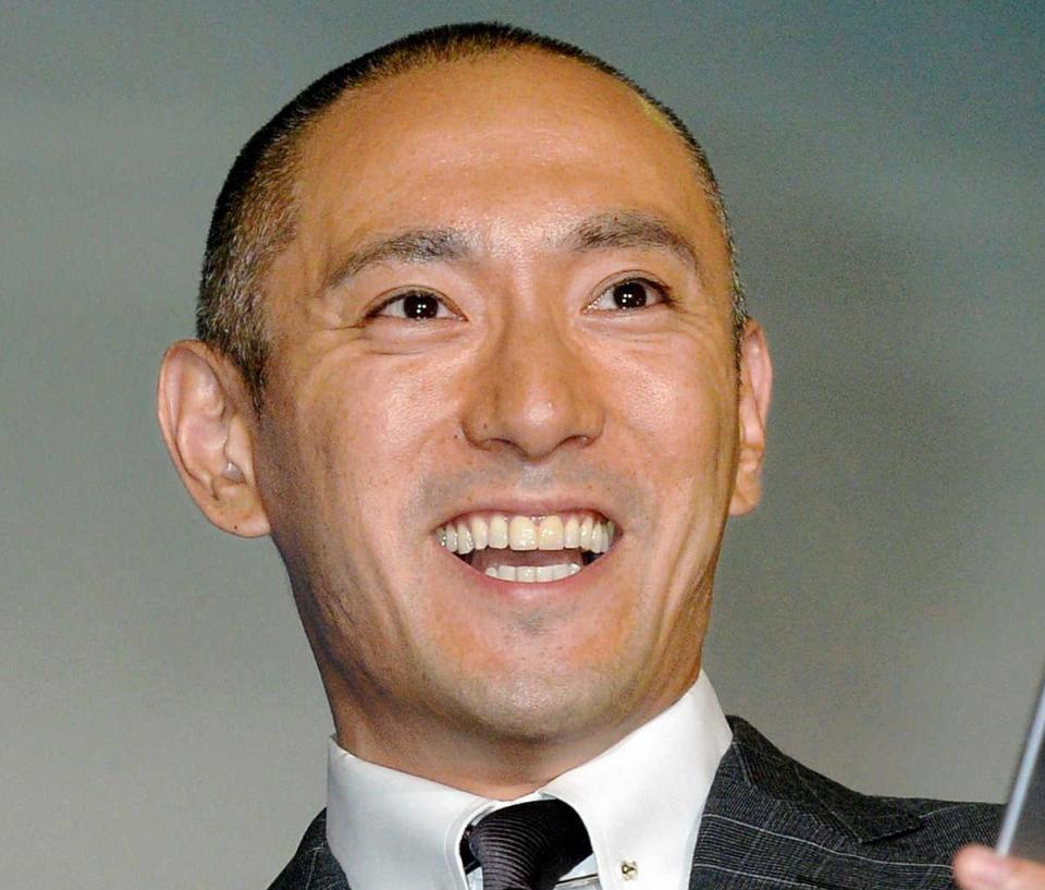 　歌舞伎俳優の市川海老蔵