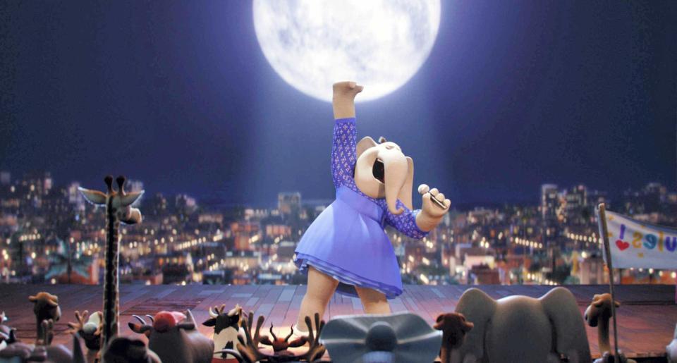 　ＭＩＳＩＡが声優を担当したゾウのミーナ＝（Ｃ）ＵｎｉｖｅｒｓａｌＳｔｕｄｉｏｓ．