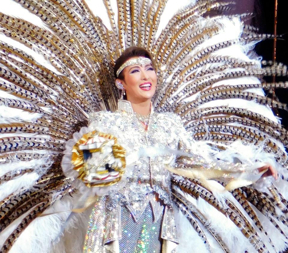 華麗な姿を披露した珠城りょう＝東京・日比谷の東京宝塚劇場