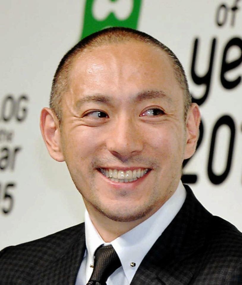 歌舞伎俳優の市川海老蔵