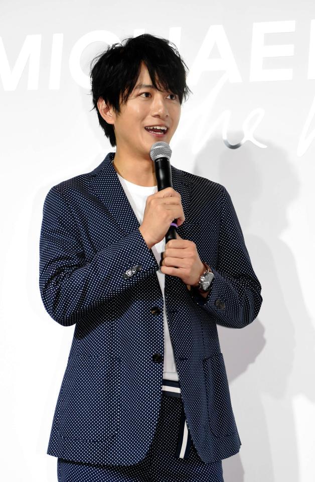 イベントでトークをする溝端淳平＝ビルボードライブ東京（撮影・開出牧）