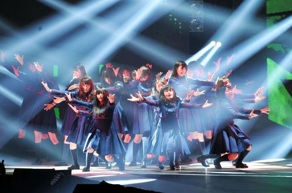 欅坂４６ 最新シングル 不協和音 など３曲を披露 東京ｇａ 芸能 デイリースポーツ Online