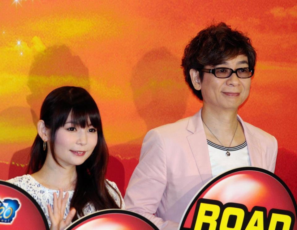 「劇場版ポケットモンスター　きみにきめた！」公開アフレコに臨んだ中川翔子（左）と山寺宏一