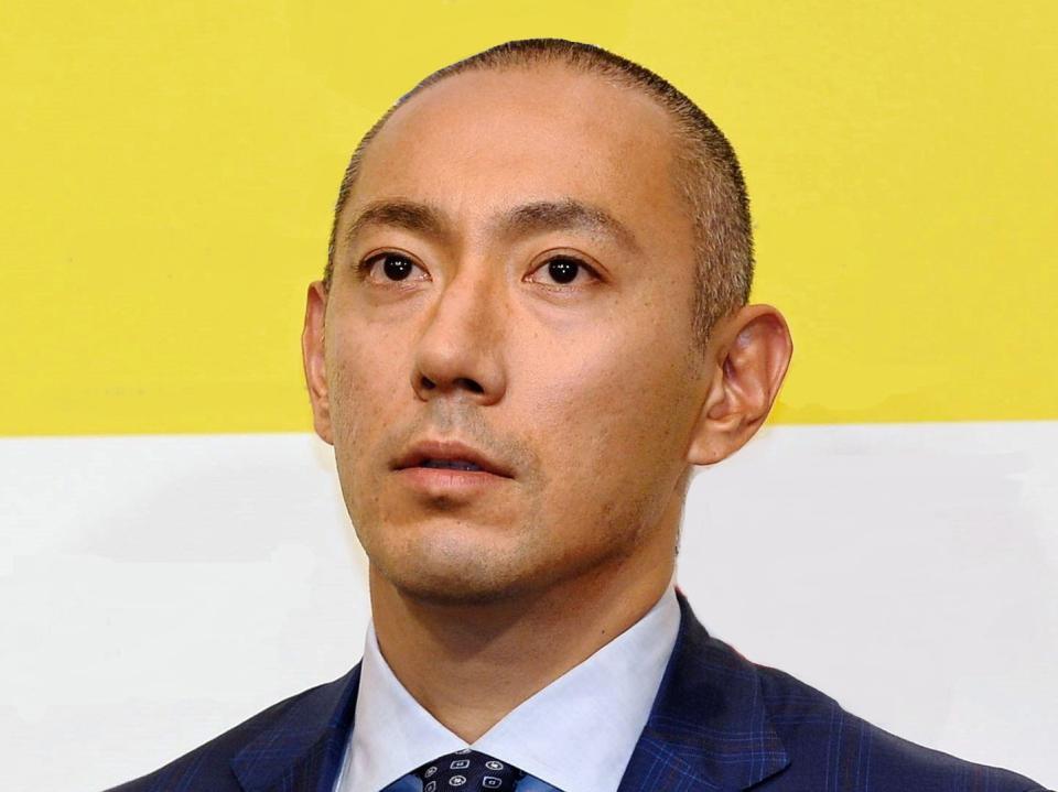 歌舞伎俳優の市川海老蔵