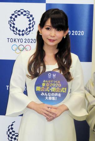 理想とする開会式＆閉会式を語った中川翔子＝東京・虎ノ門ヒルズ