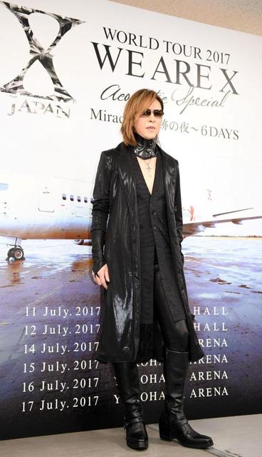 ＹＯＳＨＩＫＩ、痛みに耐え術後初ライブ「地獄です」…ドラム＆Ｘ 