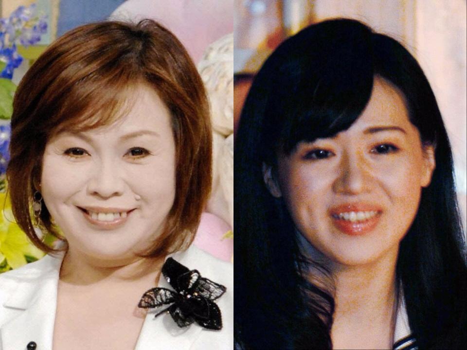 上沼恵美子（左）と上西小百合議員