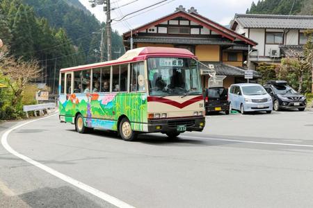　京都バス「９５」系統。バスファンには年に一度の「お祭り」だ