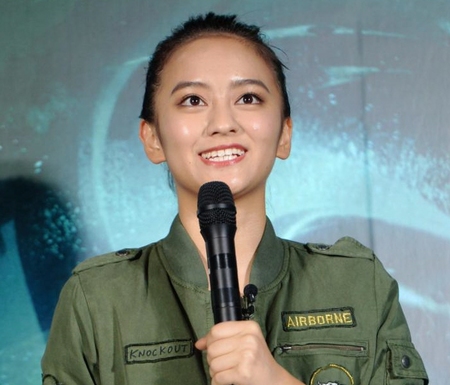 イベントに登場した岡田結実＝東京・スターライズタワースタジオ（撮影・開出牧）