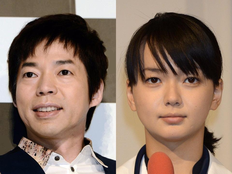 　今田耕司（左）と多部未華子