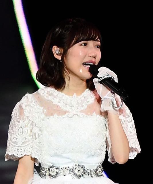 AKB渡辺麻友 卒コンで1曲目から涙…元祖“神7”が1万7000人に