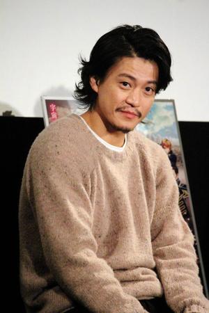 「銀魂」のブルーレイ＆ＤＶＤリリース記念トークイベントに出演した小栗旬＝都内