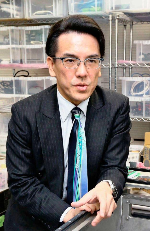 　斉藤元章容疑者（新潟日報社提供）