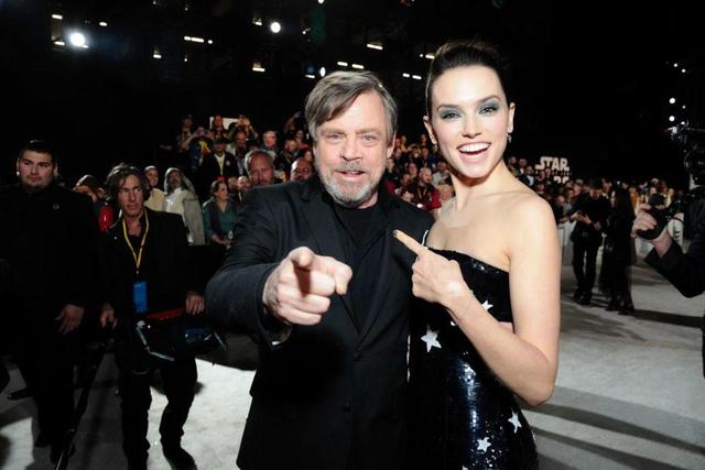 スター ウォーズ 最後のジェダイ ワールドプレミア ルーク 言葉に表せない 芸能 デイリースポーツ Online