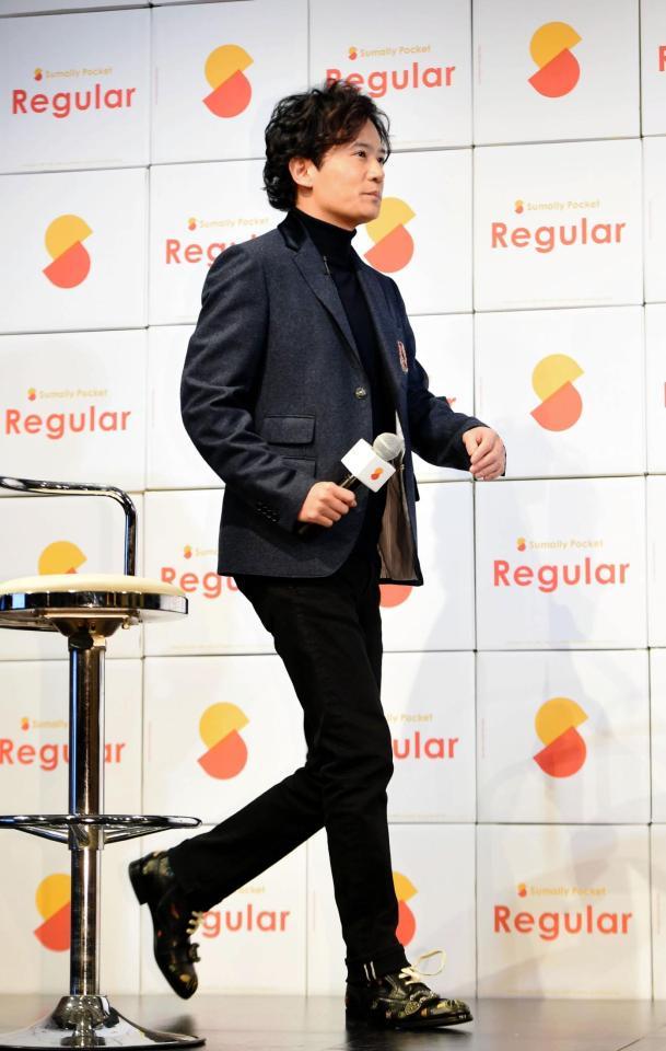 イベントに登場した稲垣吾郎＝グランドハイアット東京（撮影・開出牧）