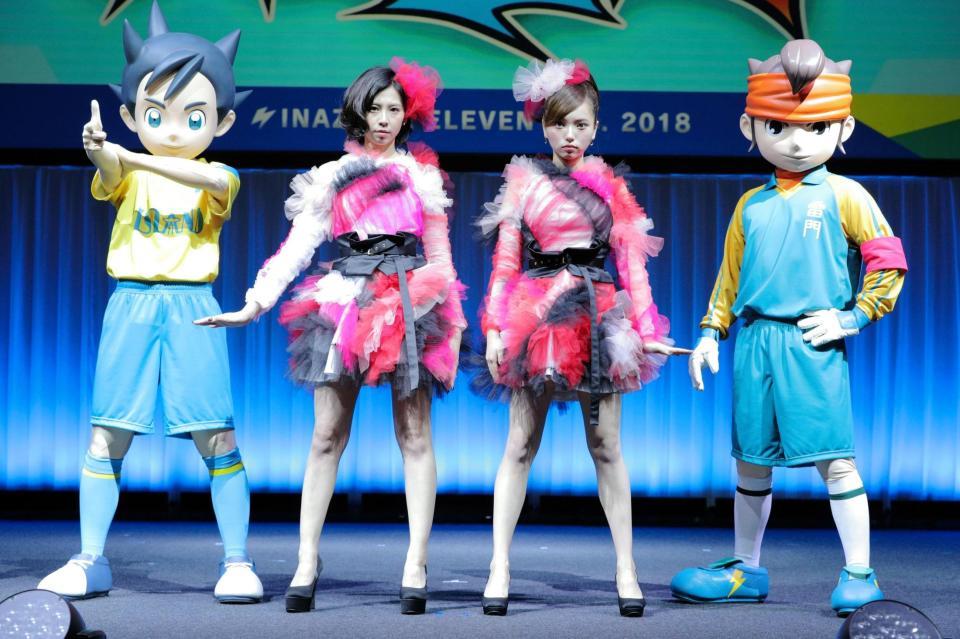 ａｌｏｍ イナズマイレブン大復活祭 で初お披露目 見事なハモりで魅了 芸能 デイリースポーツ Online