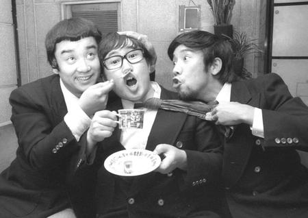 「レツゴー三匹」の（左から）レツゴーじゅんさん、レツゴー正児さん、レツゴー長作さん＝１９７１年