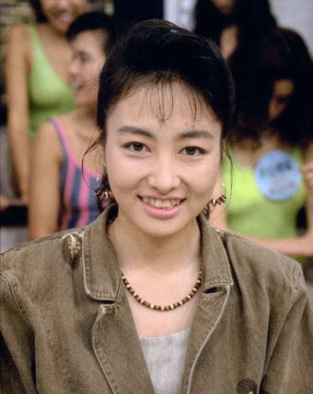 フジテレビ「オールナイトフジ」に出演した際の有賀さつきさん＝１９８９年撮影　フジテレビ提供