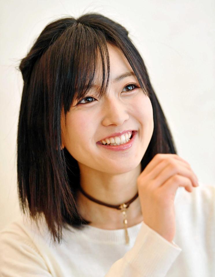 　自然な笑顔を見せてくれた須藤凜々花