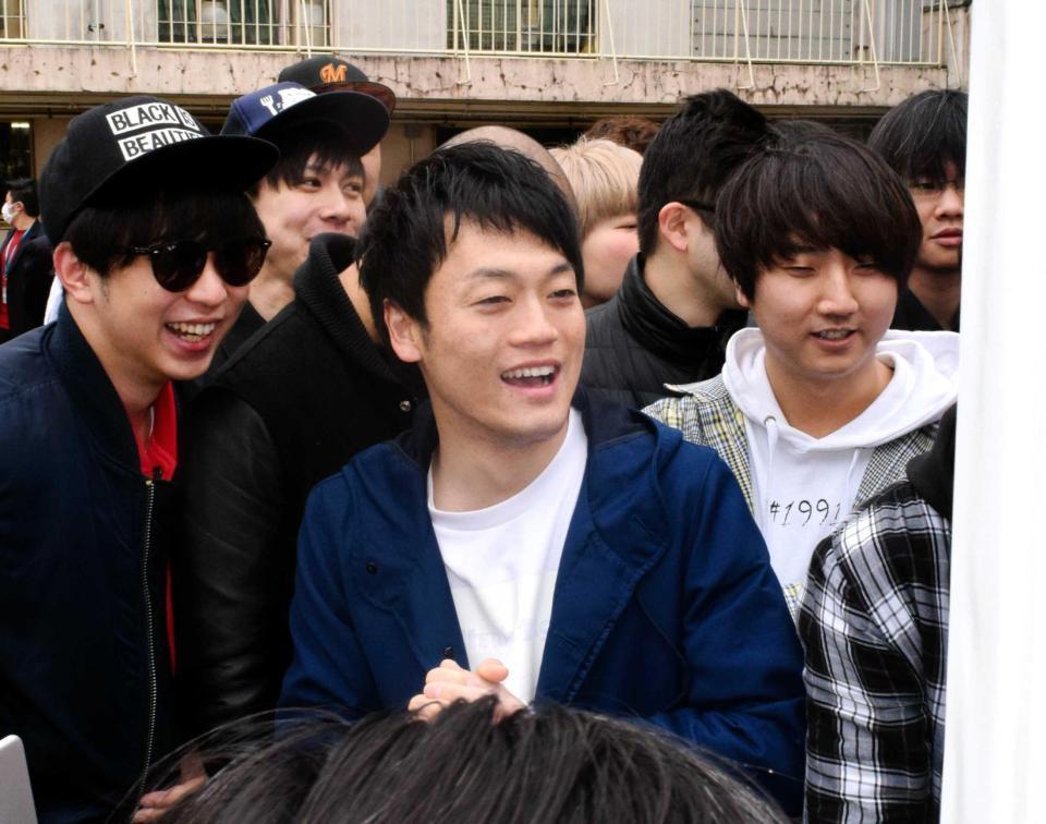 　第２次選考に進んだおばたのお兄さん　