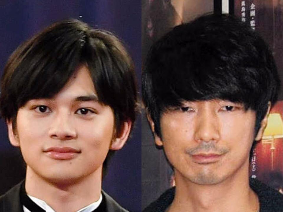 北村匠海（左）と眞島秀和