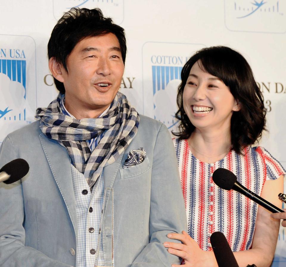 石田純一（左）と東尾理子