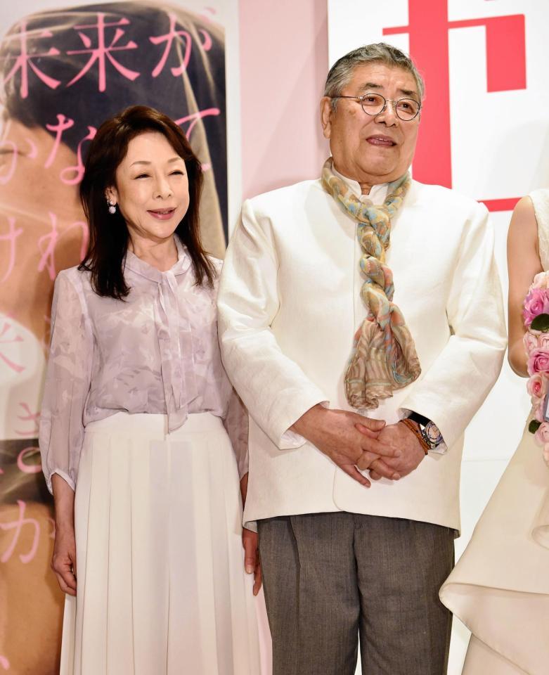 中尾彬 池波志乃夫妻 結婚40周年 夫婦円満の秘けつを披露 さらけ出して 芸能 デイリースポーツ Online