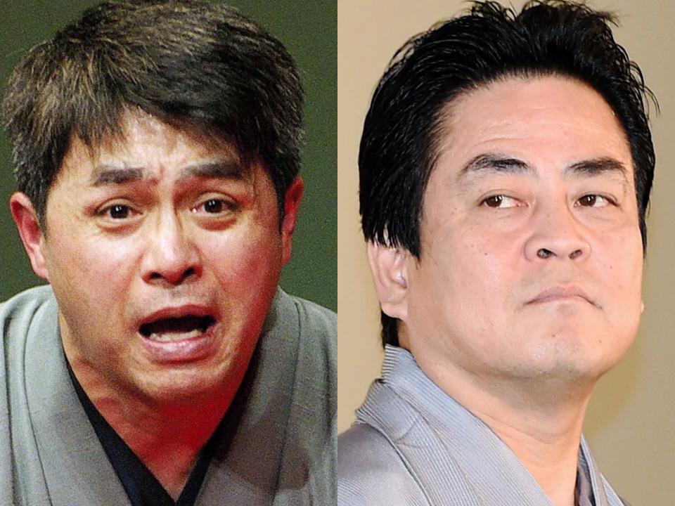 立川志らく（左）と立川談春