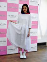 コクーンシティの３代目イメージキャラクターに就任した堀田真由＝さいたま市