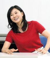 「役者ダマしい」の会見を行った菊川怜＝大阪市内