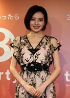 動画配信アプリ「３０Ｃｈａｎｎｅｌ」リリース会見に登場したベッキー＝東京・代々木