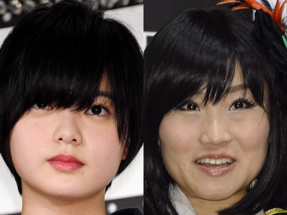 　欅坂４６・平手友梨奈（左）とキンタロー。