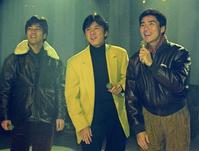 新御三家復活で勢ぞろいした（左から）野口五郎、西城秀樹さん、郷ひろみ＝１９９４年２月