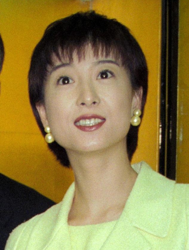 河合奈保子さん＝１９９６年２月撮影