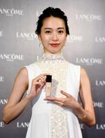 日本のランコムミューズに就任した戸田恵梨香＝東京・品川区のＴーＬＯＴＵＳ　Ｍ（撮影・三好信也）