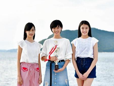 （左から）田邊千穂さん、宮下咲さん、ブラウン寿子マリアさん