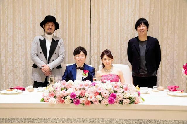 スキマスイッチ 生結婚唱 ファンの式にサプライズ登場 未来花 で門出祝う 芸能 デイリースポーツ Online