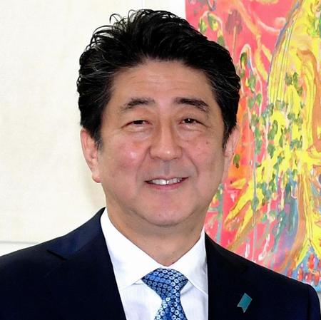 　日本代表にエールを送った安倍晋三首相