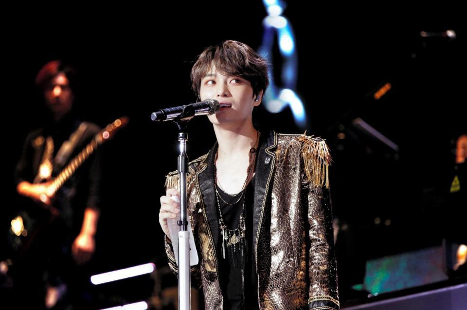 ライブイベントを行ったジェジュン＝横浜アリーナ