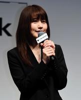 イベントでトークをする有村架純＝ザ・プリンスパークタワー東京（撮影・開出牧）