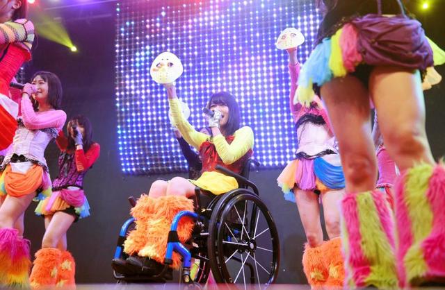 仮面女子猪狩ともか復帰 車いすでパフォーマンス 私には帰る場所があるんだ 芸能 デイリースポーツ Online