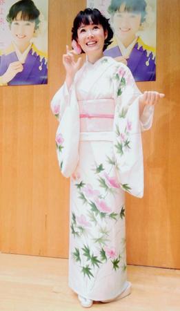 最新シングル「春よ来い」購入者イベントを行った田川寿美　