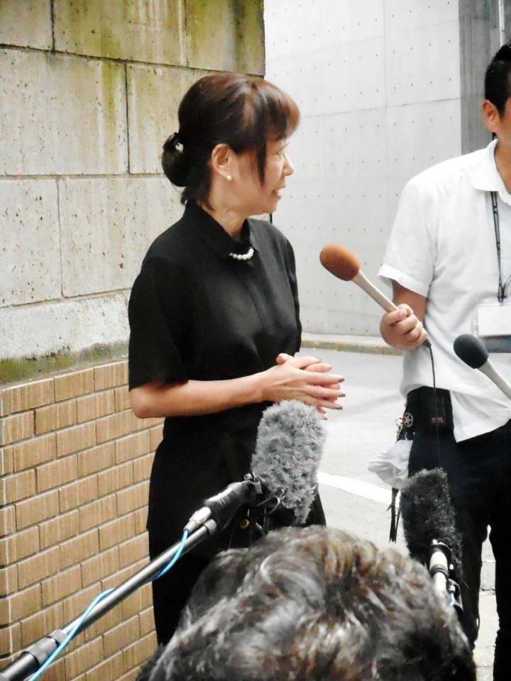 樹木希林さんとの思い出を語る浅田美代子＝都内