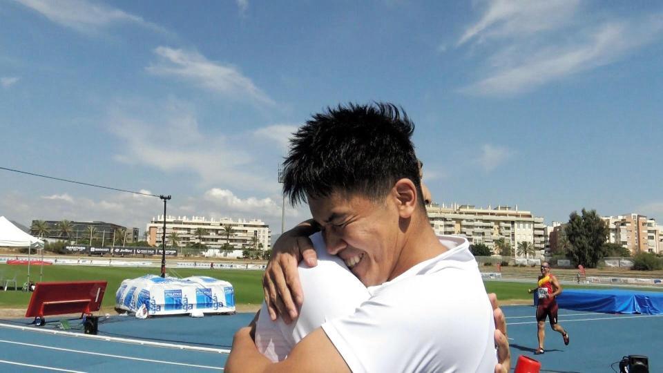 試合を終えた武井壮