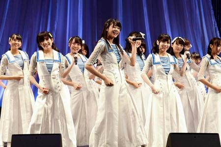 チャリティーコンサートツアー東京公演を行ったＳＴＵ４８＝都内（Ｃ）ＳＴＵ