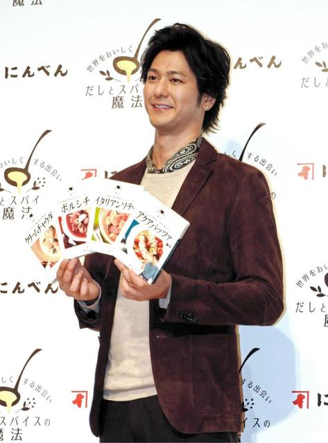 速水もこみち 自慢の共同開発料理をナマ披露 芸能 デイリースポーツ Online