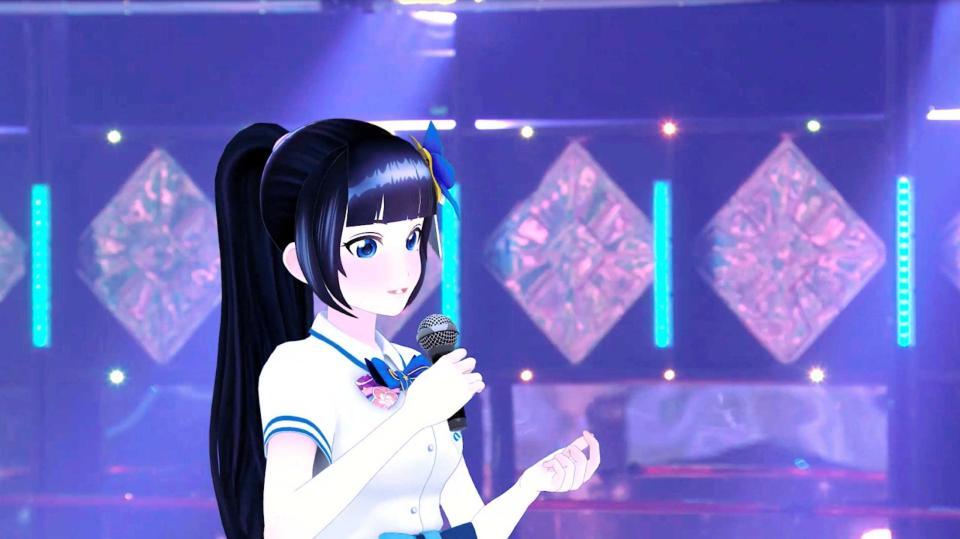 歌唱するＶｔｕｂｅｒ富士葵　