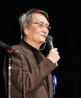 特別賞を受賞し、樹木希林さんとの思い出を語る山崎努＝パルテノン多摩